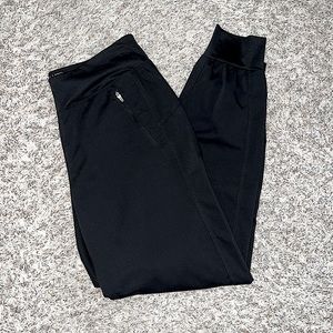 Black Jogger Scrub Pants, Size Small